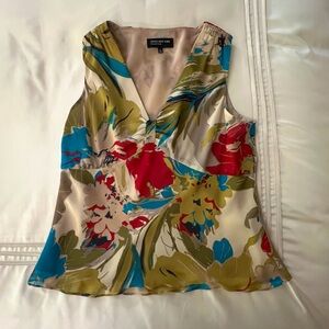 Jones New York Collection V-neck top Size 12